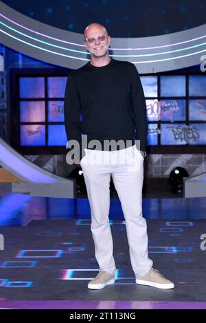 Mailand, Italien. Oktober 2023. Mailand, Präsentation der Fernsehsendung "GialappaShow" - Fabrizio Casalino Credit: Unabhängige Fotoagentur/Alamy Live News Stockfoto