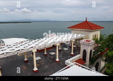 Cienfuegos, Kuba - 12. August 2023: Blick auf den Palast de Valle in Cinfuegos auf Kuba Stockfoto