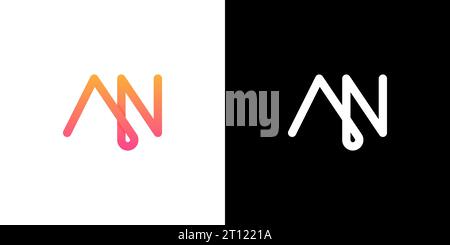 EIN Logo, EIN Monogramm, Initial EIN Logo, Letter EIN Logo, Modern, Symbol, Vektor Stock Vektor