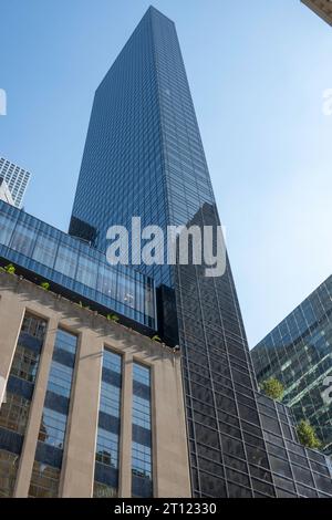 Trump Tower ist ein Büro- und Wohnhaus-Wolkenkratzer in Midtown Manhattan an der Fifth Avenue, 2023, New York City, USA Stockfoto