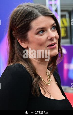 Royal Festival Hall, London, Großbritannien. Oktober 2023. Julia Cox nimmt am 67. BFI London Film Festival 2023 in London Teil. Credit: Siehe Li/Picture Capital/Alamy Live News Stockfoto