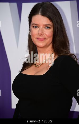 Royal Festival Hall, London, Großbritannien. Oktober 2023. Julia Cox nimmt am 67. BFI London Film Festival 2023 in London Teil. Credit: Siehe Li/Picture Capital/Alamy Live News Stockfoto