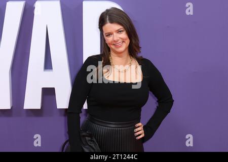 Julia Cox, Nyad, BFI London Film Festival 2023, Southbank Centre, Royal Festival Hall, London, Großbritannien, 10. Oktober 2023, Foto: Richard Goldschmidt Stockfoto