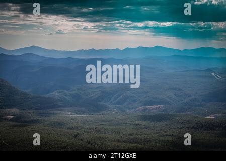 Aussicht auf Mogollon Rim Stockfoto