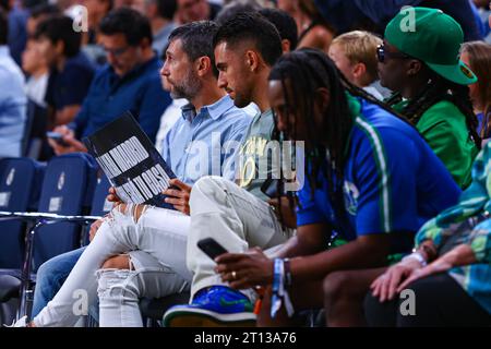 Oktober 2023; Wizink Center, Madrid, Spanien, Basketball-freundlich, Real Madrid versus Dallas Mavericks; Credit: Action Plus Sports Images/Alamy Live News Stockfoto