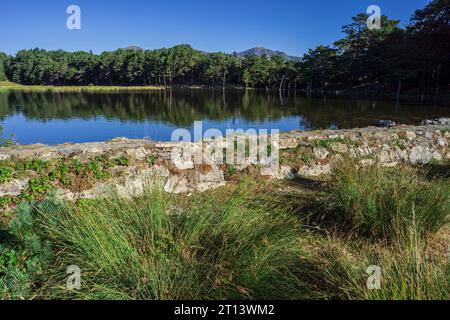 Bassa d'Oles, Montcorbison, Aran-Tal, Provinz Lérida, Spanien Stockfoto