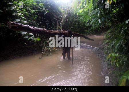 Chittagong Bangladesch 18. September 2023, Daily Life of People Sitakunda Khoiyachora Wasserfälle in Chittagong Hill Tracts, Bangladesch. Nazmul islam/alam Stockfoto