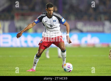 firo: 09/22/2023 Fußball: 2. Bundesliga VfL Osnabruck - HSV Hamburg HSV Hamburg Hamburg Hamburg Hamburg 2:1 Einzelaktion, Robert Glatzel, HSV Hamburg Hamburg Stockfoto