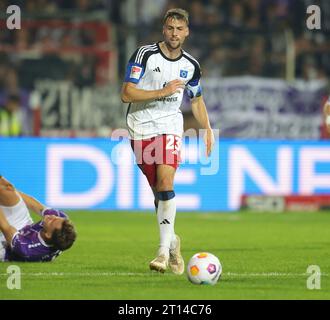 firo: 09/22/2023 Fußball: 2. Bundesliga VfL Osnabruck - HSV Hamburg HSV Hamburg Hamburg Hamburg Hamburg 2:1 Jonas Meffert, Einzelaktion, HSV Hamburg Hamburg Stockfoto