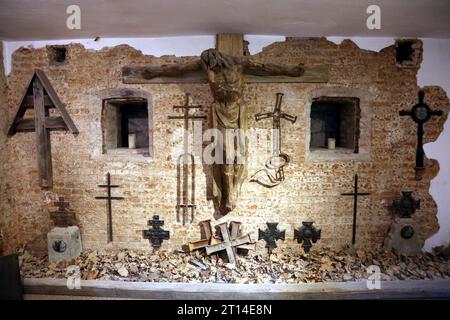 Swoszowice. Malopolska. Polen. Das Museum für Militärangelegenheiten in einer der Forts der Festung Krakau Österreich-Ungarn Stockfoto