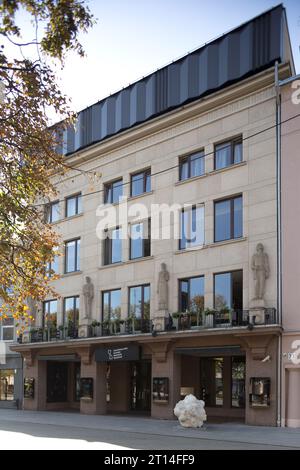 Kaunas, Litauen, 16. AUGUST 2023. National Kaunas Drama Theater Gebäude Stockfoto