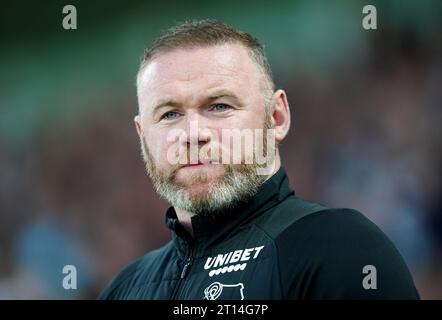 Aktenfoto vom 15.04.2022 von Wayne Rooney, der als neuer Manager von Birmingham City bekannt gegeben wurde. Ausgabedatum: Mittwoch, 11. Oktober 2023. Stockfoto