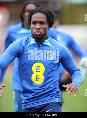 Engländer Jonathan Rowe während eines Trainings in St. George's Park, Burton upon Trent. Bilddatum: Mittwoch, 11. Oktober 2023. Stockfoto