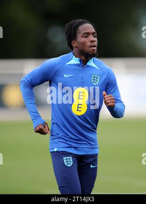 Engländer Jonathan Rowe während eines Trainings in St. George's Park, Burton upon Trent. Bilddatum: Mittwoch, 11. Oktober 2023. Stockfoto