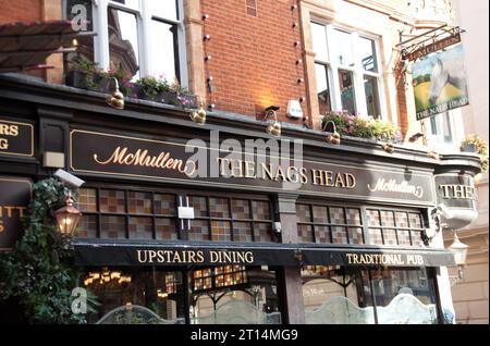 The Nag's Head Pub, Covent Garden, London, Großbritannien Stockfoto