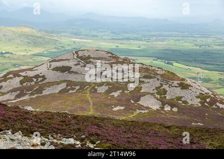 Tre'r Ceiri ist eine Hügelburg aus der Eisenzeit Stockfoto