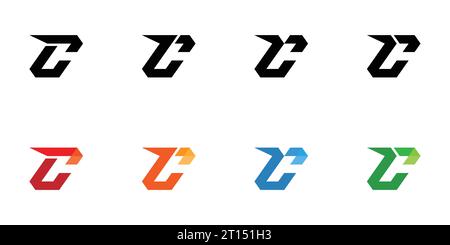 C-Logo, C-Monogramm, Initialen C-Symbol, Buchstabe C-Logo, Symbol, Vektor Stock Vektor