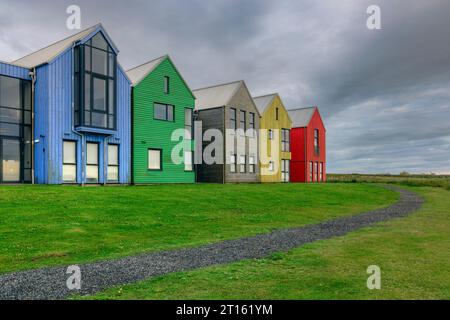 John o'Groats in Schottland ist der nördlichste Punkt des britischen Festlandes. Stockfoto