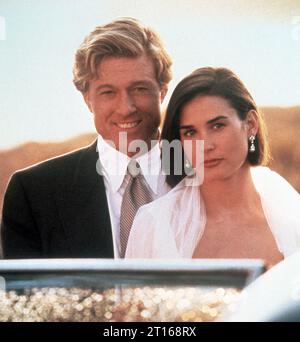 INDECENT PROPOSAL 1993 Paramount Pictures Film mit Demi Moore und Robert Redford Stockfoto