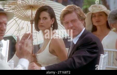 INDECENT PROPOSAL 1993 Paramount Pictures Film mit Demi Moore und Robert Redford Stockfoto