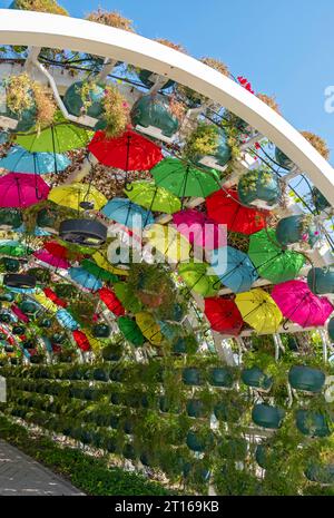 Schirmpark, Doha, Katar Stockfoto