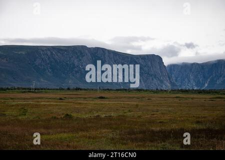 Tablelands Mountains in St. Paul, Neufundland & Labrador, Kanada Stockfoto