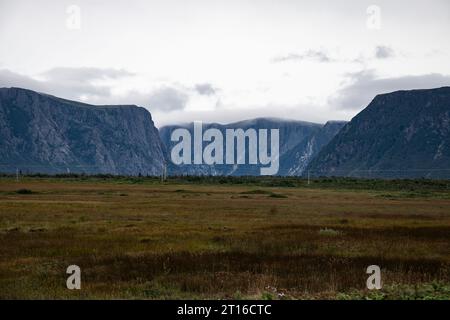 Tablelands Mountains in St. Paul, Neufundland & Labrador, Kanada Stockfoto