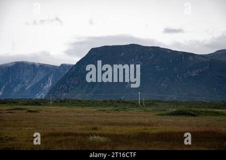 Tablelands Mountains in St. Paul, Neufundland & Labrador, Kanada Stockfoto