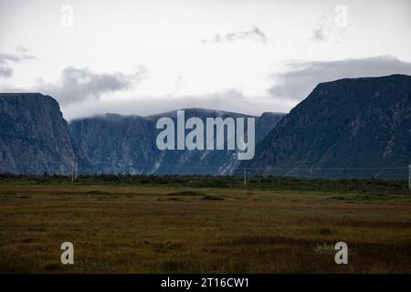 Tablelands Mountains in St. Paul, Neufundland & Labrador, Kanada Stockfoto