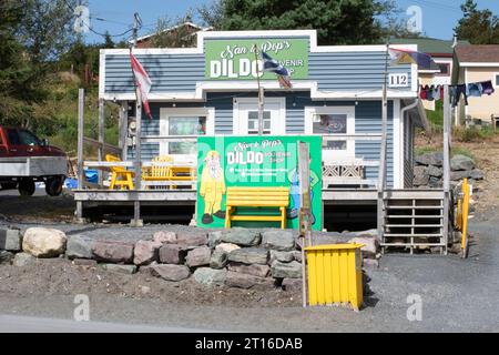 Nan & Pop's Souvenir Shop in Dildo, Neufundland & Labrador, Kanada Stockfoto