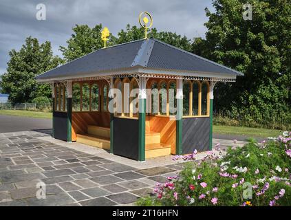 Cliff Hill Public Shelter Penarth South Wales Großbritannien Stockfoto