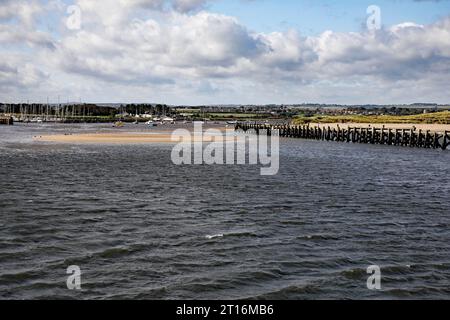 Amble Harbour, Morpeth, Northumberland Stockfoto