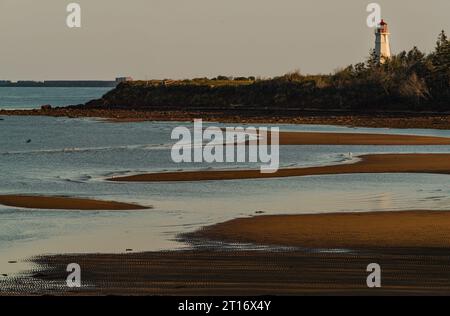 Leuchtturm Cape Jourimain   Cape Jourimain, New Brunswick, CAN Stockfoto