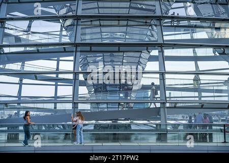 Findet, Reichstag, Tiergarten, Mitte, Berlin, Deutschland Stockfoto