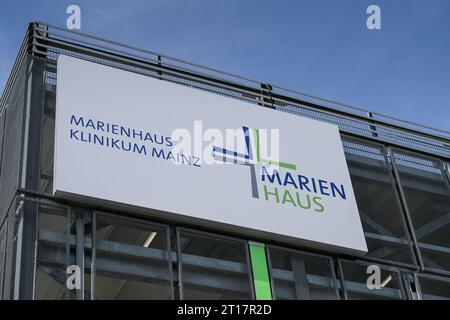 Marienhaus Klinikum Mainz, an der Goldgrube, Mainz, Rheinland-Pfalz, Deutschland Stockfoto