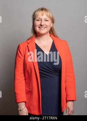 Foto von Lisa Cameron, die aus der SNP ausgetreten ist und sich den schottischen Konservativen angeschlossen hat, wurde vom britischen Parlament herausgegeben. Der Parteiwechsel der Abgeordnete von East Kilbride kommt an dem Tag, an dem sie sich einem Auswahlkampf um die Kandidatin im westlichen Schottland in East Kilbride, Strathaven und Lesmahagow gegenübersah. Ausgabedatum: Donnerstag, 12. Oktober 2023. Stockfoto