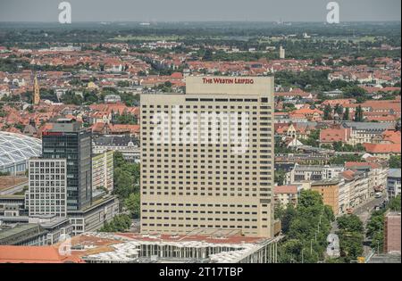 Hotel Westin, Gerberstraße, Leipzig, Sachsen, Deutschland Stockfoto