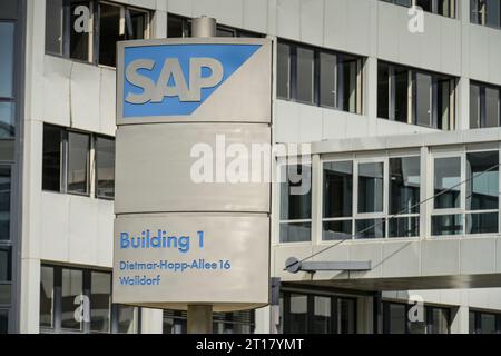 SAP Deutschland, Dietmar-Hopp-Allee, Walldorf, Baden-Württemberg, Deutschland Stockfoto