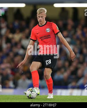 Jan Paul van Hecke von Brighton & Hove Albion. - Chelsea gegen Brighton & Hove Albion, EFL Cup, Carabao Cup, 2. Runde, Stamford Bridge Stadium, London, Großbritannien - 27. September 2023. Nur redaktionelle Verwendung – es gelten Einschränkungen für DataCo Stockfoto