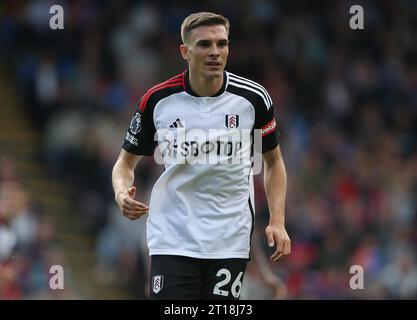 Joao Palhinha von Fulham. - Crystal Palace gegen Fulham, Premier League, Selhurst Park Stadium, Croydon, Großbritannien - 23. September 2023. Nur redaktionelle Verwendung – es gelten Einschränkungen für DataCo. Stockfoto