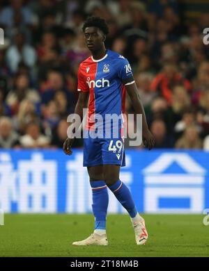 Jesuran Rak-Sakyi vom Kristallpalast. - Crystal Palace gegen Arsenal, Premier League, Selhurst Park Stadium, London, Großbritannien - 21. August 2023. Nur redaktionelle Verwendung – es gelten Einschränkungen für DataCo Stockfoto