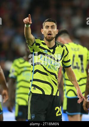 Jorginho von Arsenal. - Crystal Palace gegen Arsenal, Premier League, Selhurst Park Stadium, London, Großbritannien - 21. August 2023. Nur redaktionelle Verwendung – es gelten Einschränkungen für DataCo Stockfoto