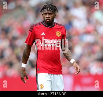 Fred aus Manchester United. - Manchester United gegen Lyon, Pre-Season Friendly, Murrayfields Stadium, Edinburgh, Schottland, UK - 19. Juli 2023. Nur redaktionelle Verwendung – es gelten Einschränkungen für DataCo. Stockfoto