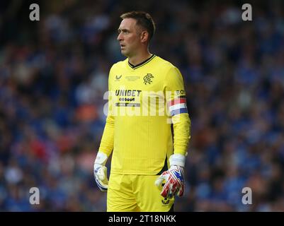 Alex McGregor von den Rangers. - Rangers/Newcastle United, Pre-Season Friendly, Ibrox Stadium, Glasgow, Schottland, UK - 18. Juli 2023. Nur redaktionelle Verwendung – es gelten Einschränkungen für DataCo. Stockfoto