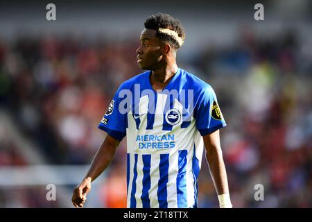 Simon Adingra aus Brighton - Brighton & Hove Albion / AFC Bournemouth, Premier League, Amex Stadium, Brighton, Großbritannien - 24. September 2023 nur redaktionelle Verwendung - es gelten Einschränkungen bei DataCo Stockfoto