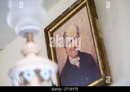 BILLY BRAYS METHODIST CHAPEL THREE EYES BALDHU CORNWALL KERLEY DOWNS CHAPEL 1794-1868 Stockfoto