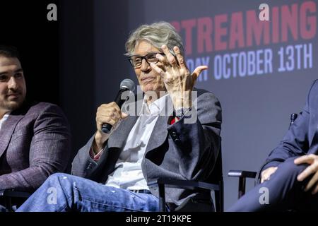 MIAMI, FL-OCT 11: Schauspieler Eric Roberts wird während der Vorschau von „HAMMER“ im Koubek Center in Miami, Florida am 11. Oktober 2023 gesehen. (Foto: Alberto E. Tamargo/SIPA USA) Stockfoto