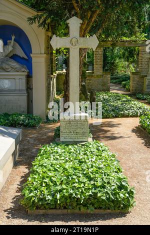 Grab Peter Joseph Lenné, Sello-Friedhof, Grabsteine, Bornstedter Friedhof, Ribbeckstraße, Potsdam, Brandenburg, Deutschland Stockfoto