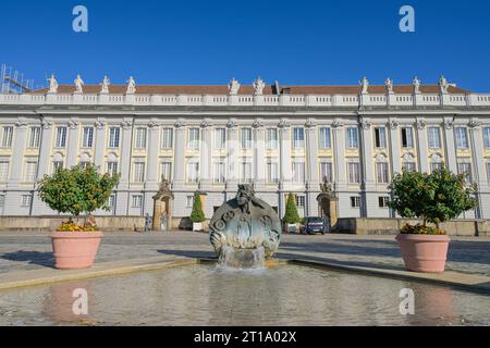 Brunnen Ansbacchantin, Residenz, Promenade, Ansbach, Bayern, Deutschland Stockfoto