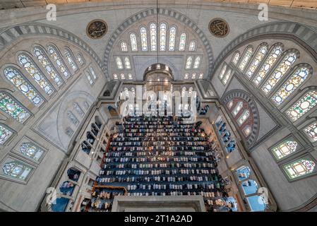 Die Nuruosmaniye-Moschee, Istanbul, Türkei Stockfoto